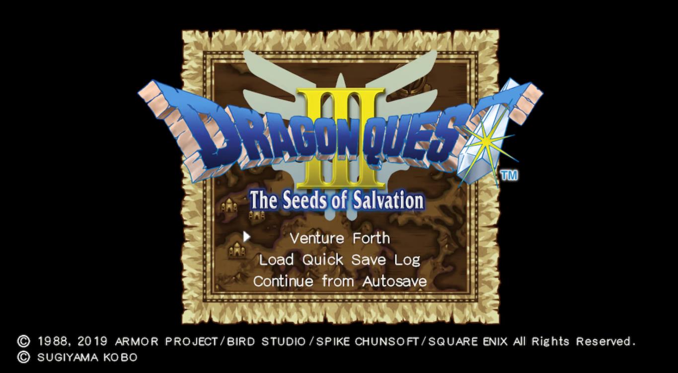 勇者斗恶龙3 :传说的起点 Dragon Quest III:The Seeds of Salvation_1
