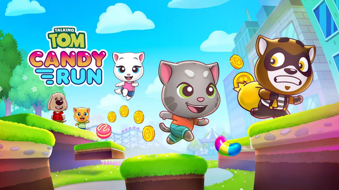 汤姆猫糖果跑酷 TalkingTomCandyRun