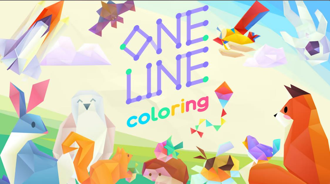 单线着色 One Line Coloring