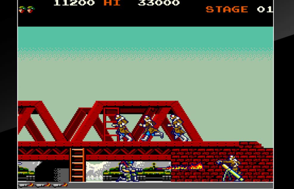 绿色兵团 Arcade Archives Rush'n Attack_2