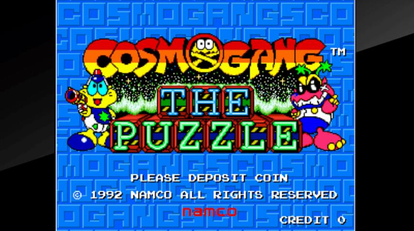 switch《街机档案：宇宙盗贼团方块大战 Arcade Archives COSMO GANG THE PUZZLE》英文版nsp下载