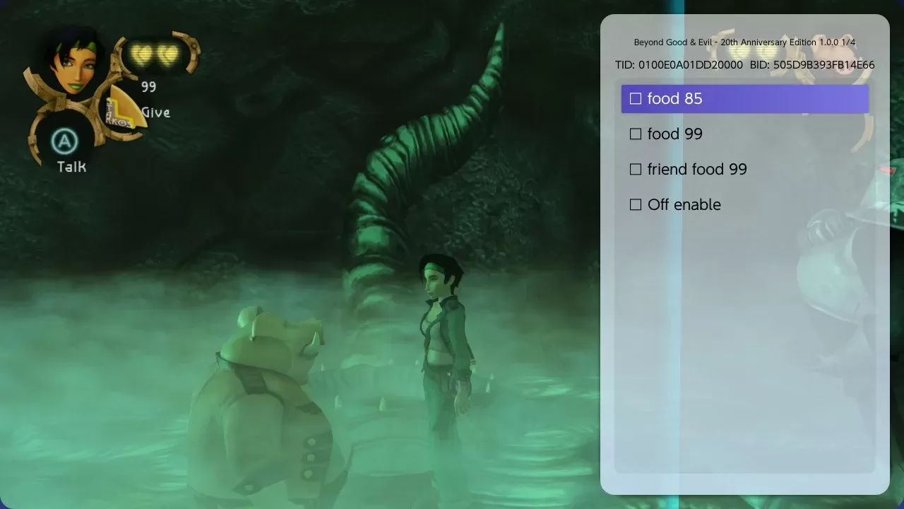 switch《超越善恶：20周年纪念版/Beyond Good & Evil – 20th》中文版金手指下载
