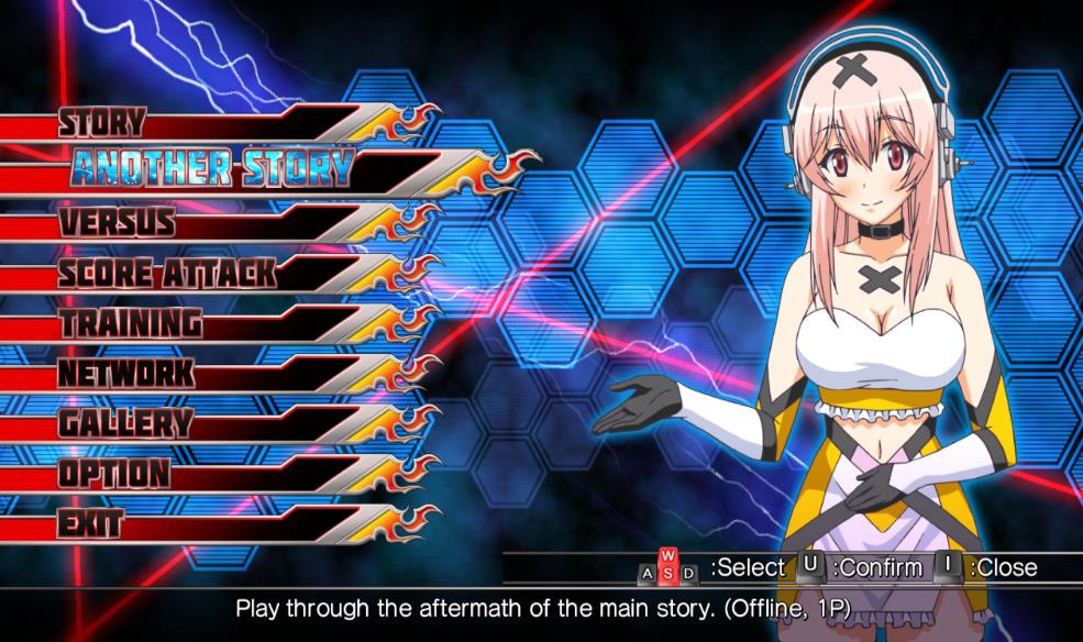 女主角大乱斗. Nitroplus Blasterz: Heroines Infinite Duel_0