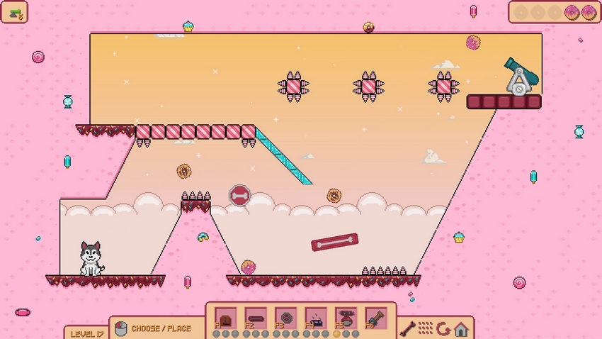 switch《狗狗甜甜圈 Dog’s Donuts》英文版金手指下载