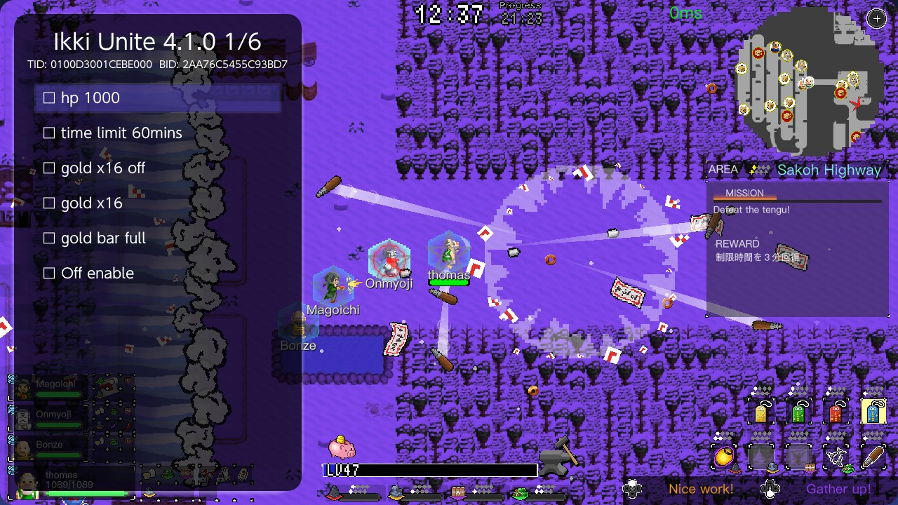 switch一揆团结 Ikki Unite 金手指+4.1.0