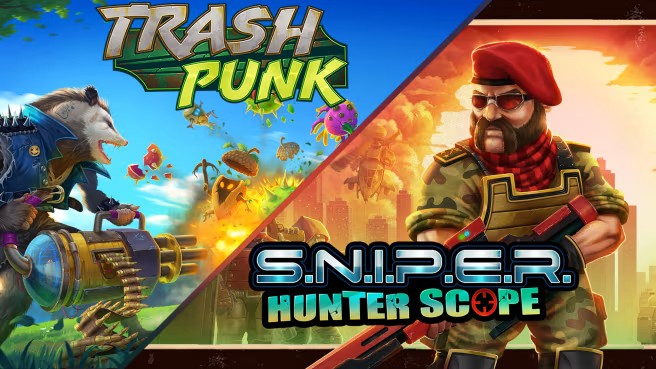 《二合一游戏 垃圾朋克与S.N.I.P.E.R 猎人范围》美版中文_0