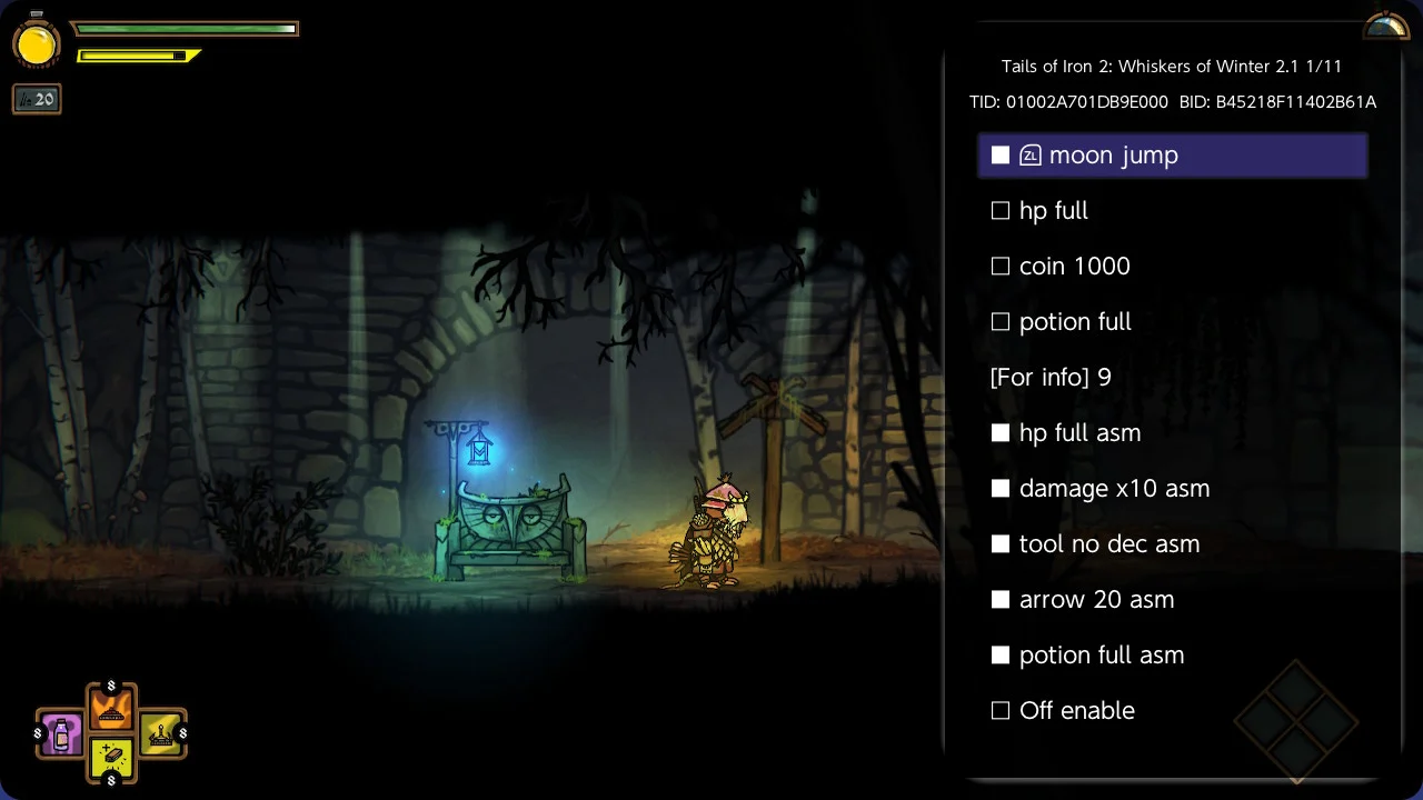 switch 《铁尾传奇2 冬之须》v2.1金手指下载