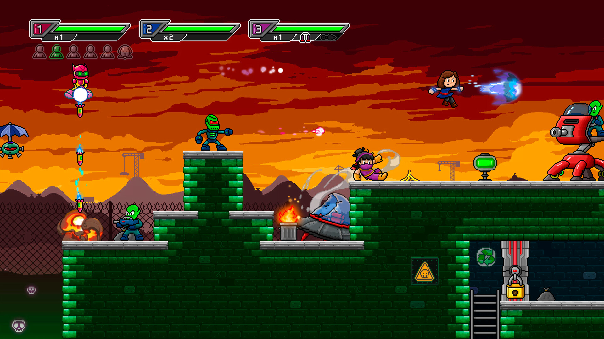 switch英雄清道夫：入侵 Basureroes：Invasion 1.0.1 金手指