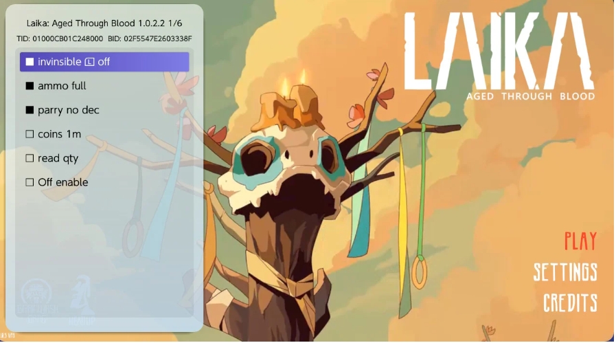 switch《莱卡 鲜血铸就》]金手指下载+1.0.2.2