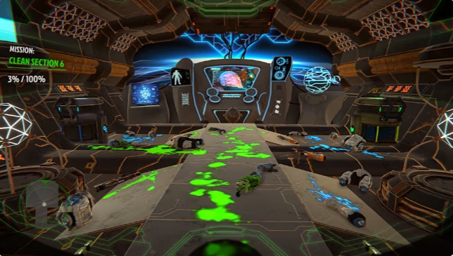 太空清理：宇宙机器人消毒剂].Space CleanUp: Cosmic Robot_1