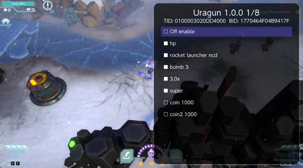 switch乌拉贡 Uragun 金手指+1.0.0