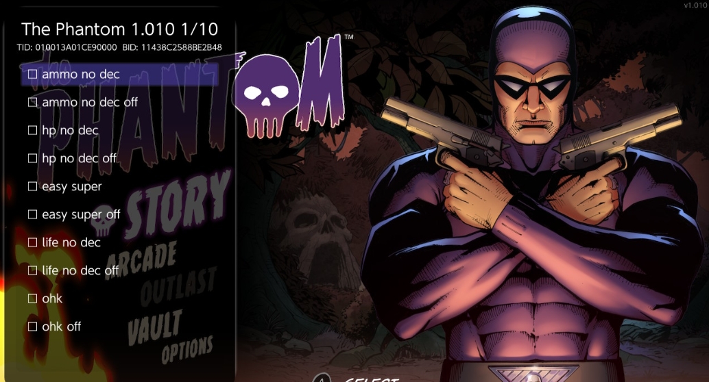 switch幻影侠 The Phantom 金手指+1.011