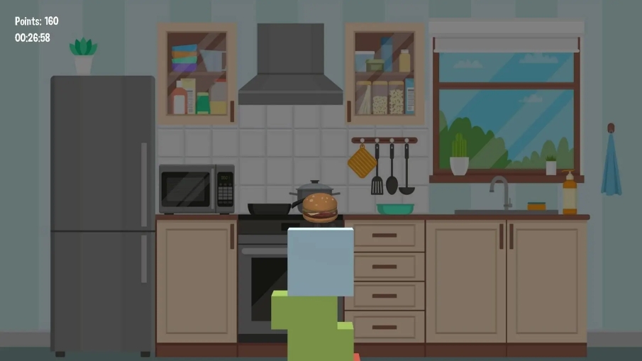 跳跃汉堡攀登 The Jumping Burger Climb_0