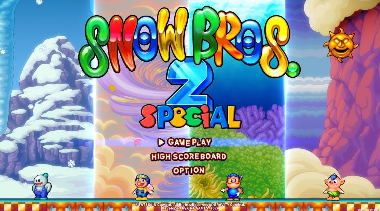 switch雪人兄弟2 特别版 SNOW BROS. 2 SPECIAL 美版中文1.0.2 金手指