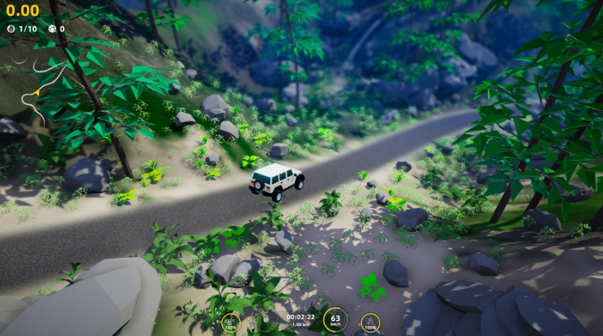 兜风 Joyride : Lowpoly World_0