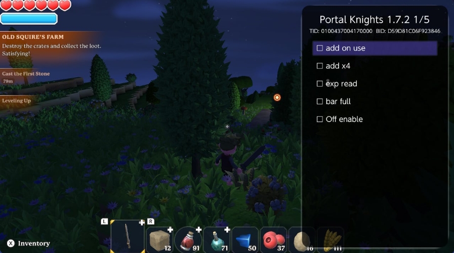 switch传送门骑士 Portal Knights 1.7.2 金手指