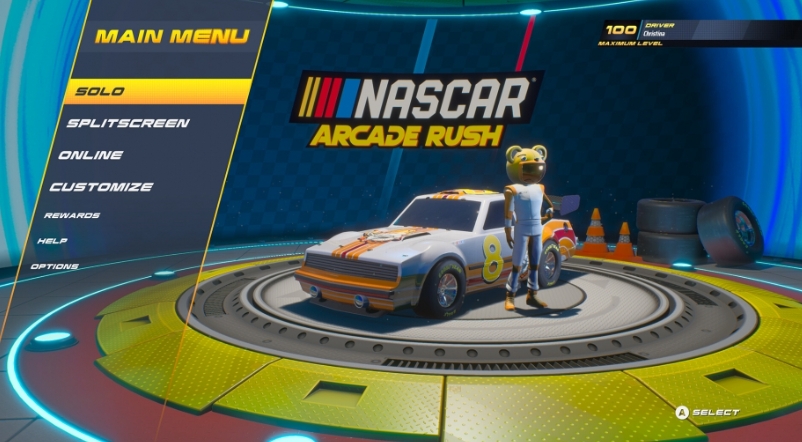 PS5游戏《纳斯卡街机赛车.NASCAR Arcade Rush》英文v01.000.000