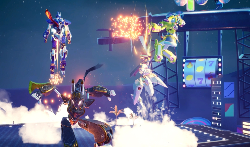 PS5游戏《践踏2：超级机甲联盟 – 终极版.Override 2: Super Mech League – Ultraman Edition》中文v1.007.000