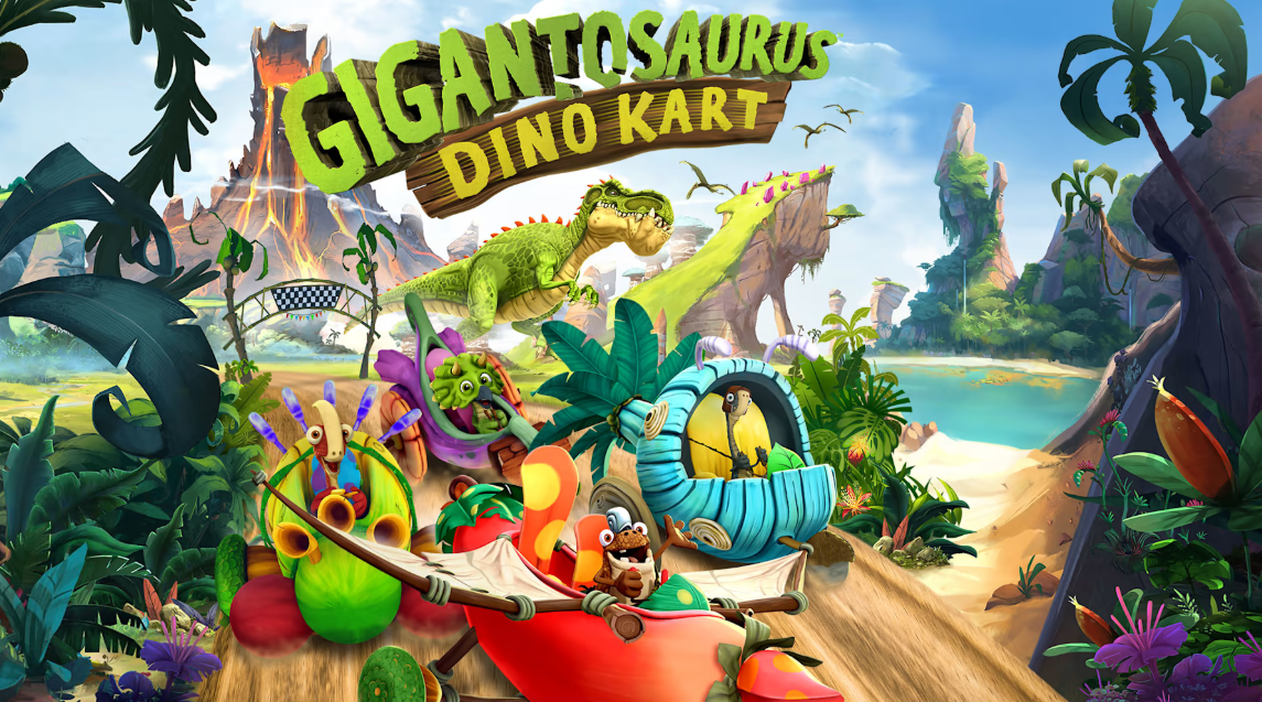 【5.05】PS4游戏《小恐龙大冒险卡丁车 Gigantosaurus: Dino Kart》中文版下载 v1.02