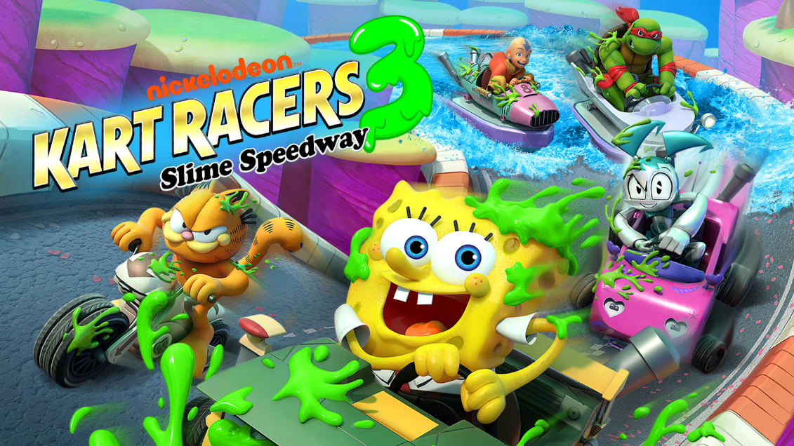 【5.05】PS4游戏《尼克卡通赛车手3：黏性高速 Nickelodeon Kart Racers 3: Slime Speedway》日文版下载 v1.03(含DLC)