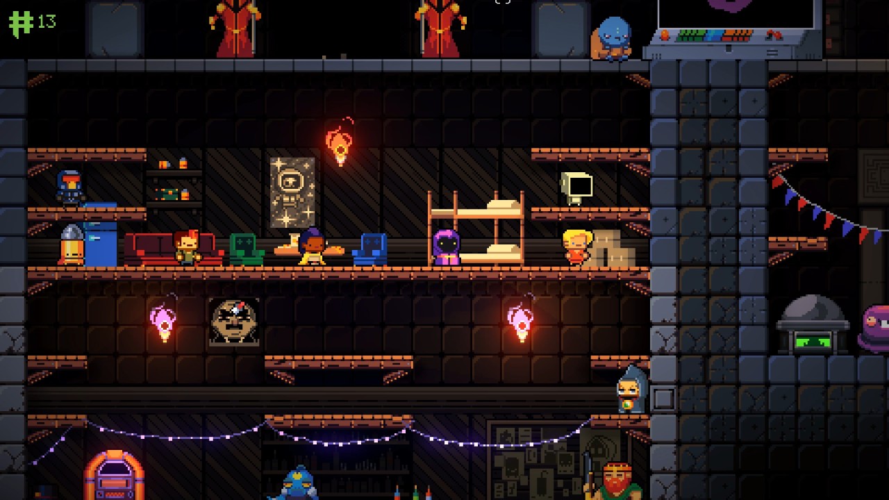 【5.05】PS4游戏《逃出地牢.Exit the Gungeon》中文v1.01下载