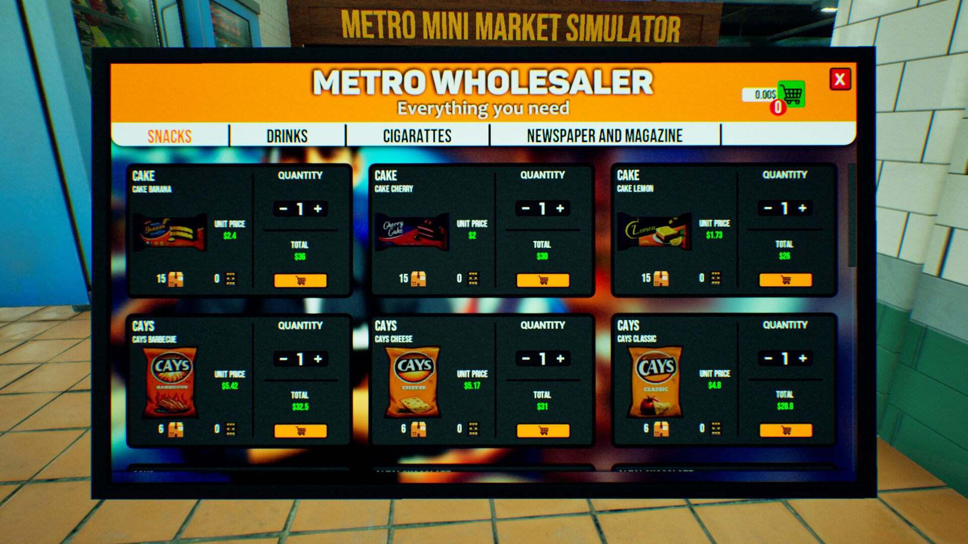地铁迷你市场模拟器/Metro Mini Market Simulator_0