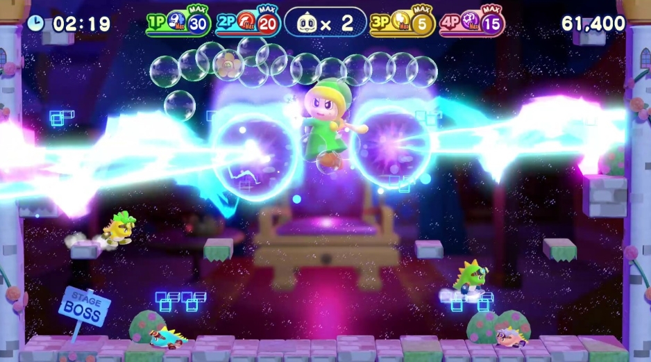 泡泡龙4：伙伴 – 头骨怪与创意工坊.Bubble Bobble 4 Friends: The Baron Is Back!_1