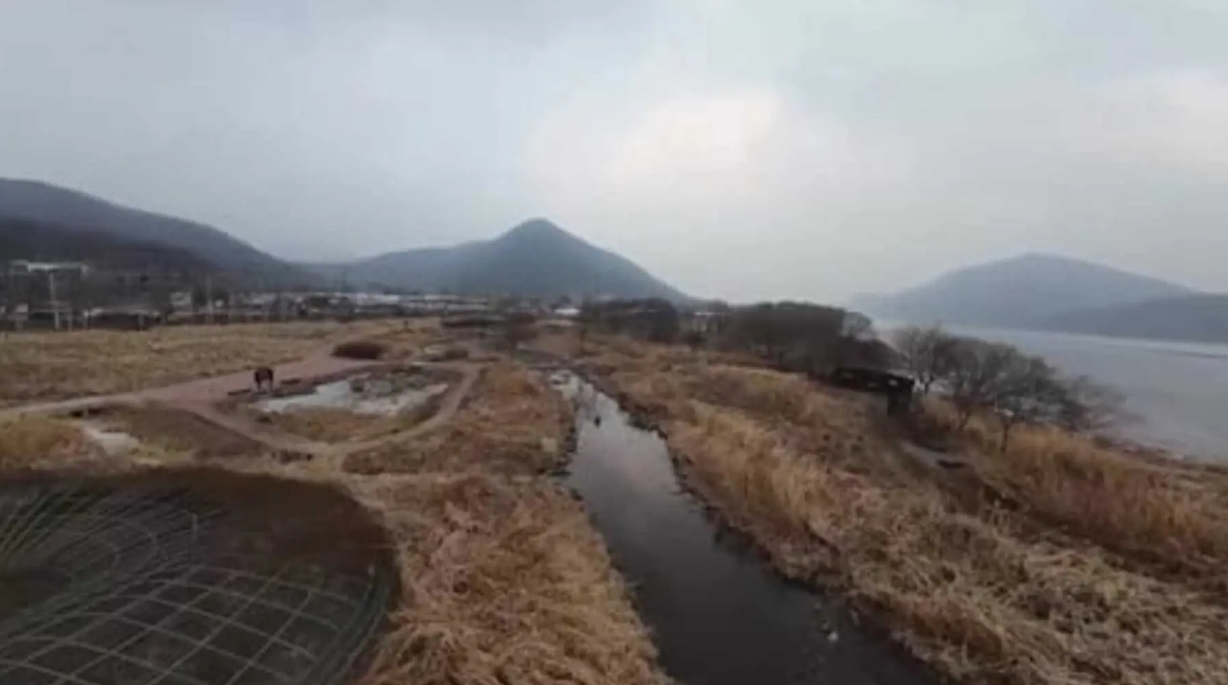 韩国无人机飞行游览 北汉江 Korean Drone Flying Tour_1