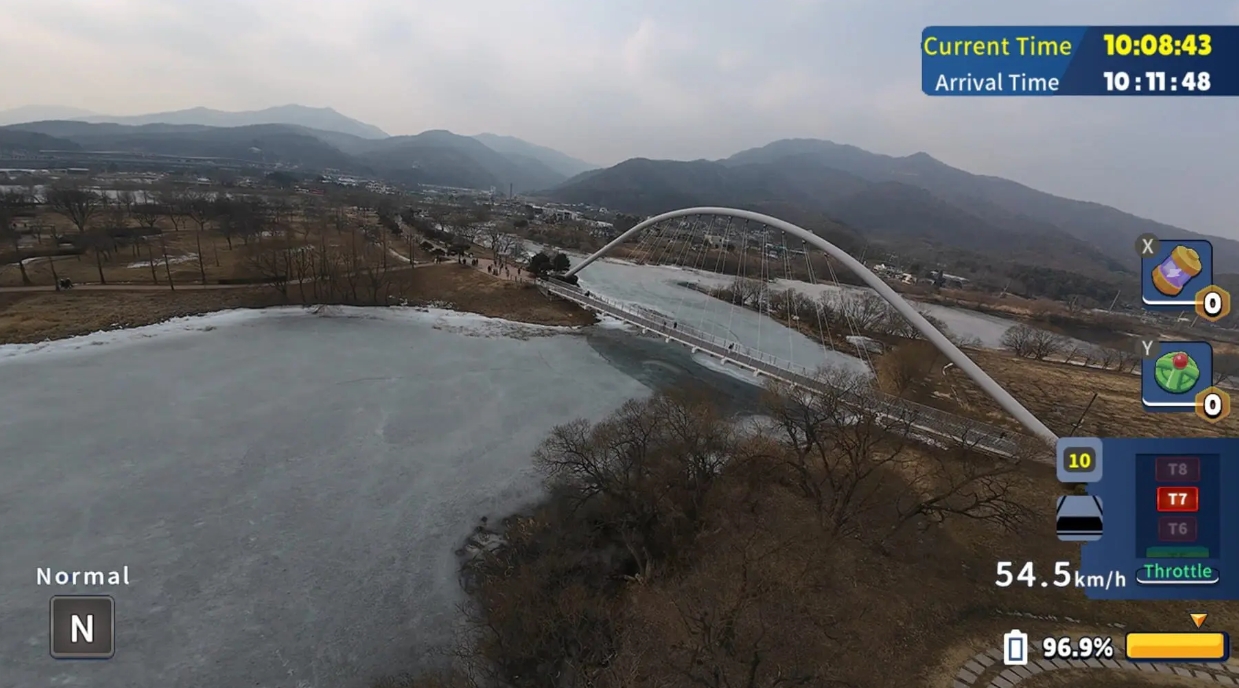 韩国无人机飞行游览 北汉江 Korean Drone Flying Tour_0