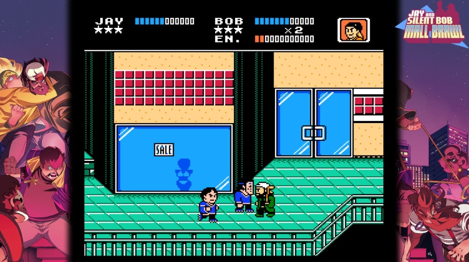 【9.00】PS4游戏《白烂贱客：商场乱斗.Jay and Silent Bob: Mall Brawl》英文v1.01下载