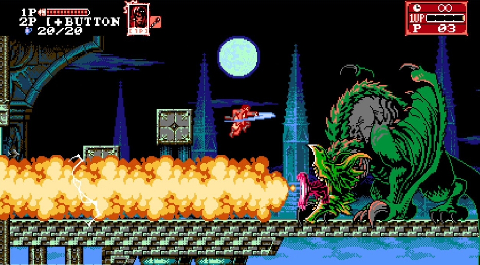 【5.05】PS4游戏《赤痕：月之诅咒2.Bloodstained: Curse of the Moon 2》英日文v1.30下载