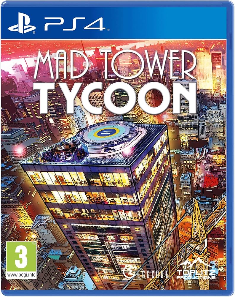 【5.05】PS4游戏《疯狂高楼大亨 Mad Tower Tycoon》中文版下载 v1.06