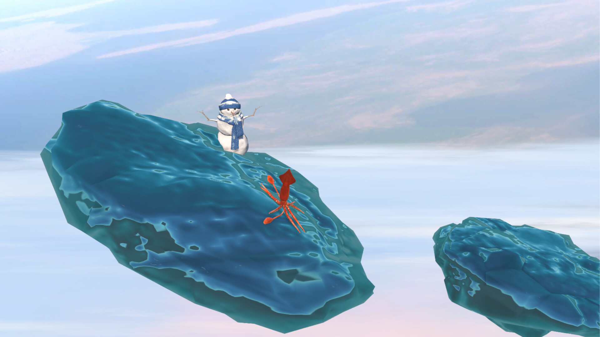 鱿鱼攀峰/Squidding Over It_0