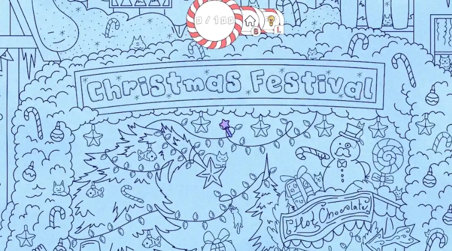 猫造访圣诞小镇 Cats Visiting Christmas Town_0