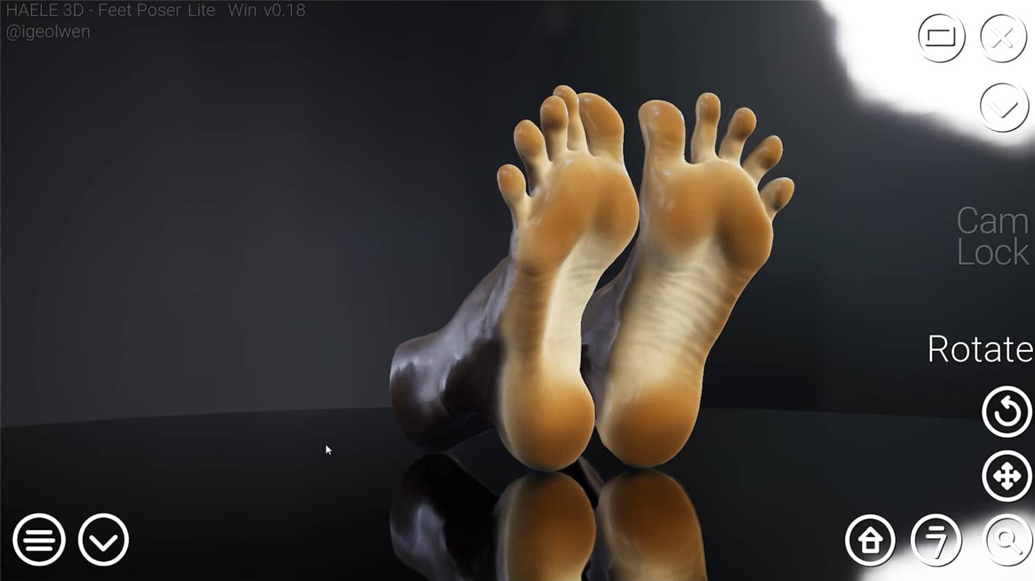 足部造型模拟器/HAELE 3D - Feet Poser Lite_0