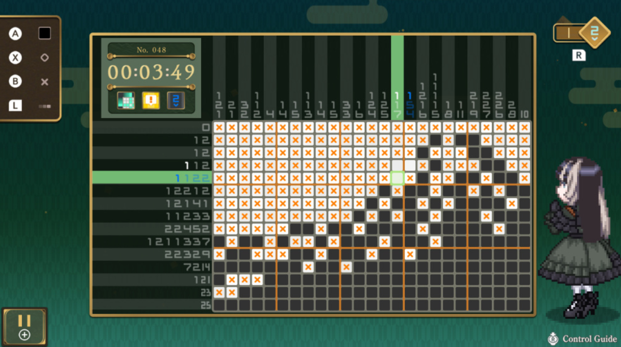 绘图方块 儒乌风亭螺钿为你导览！像素美术馆 Picross：Juufuutei Raden's Guide for Pixel Museum_2