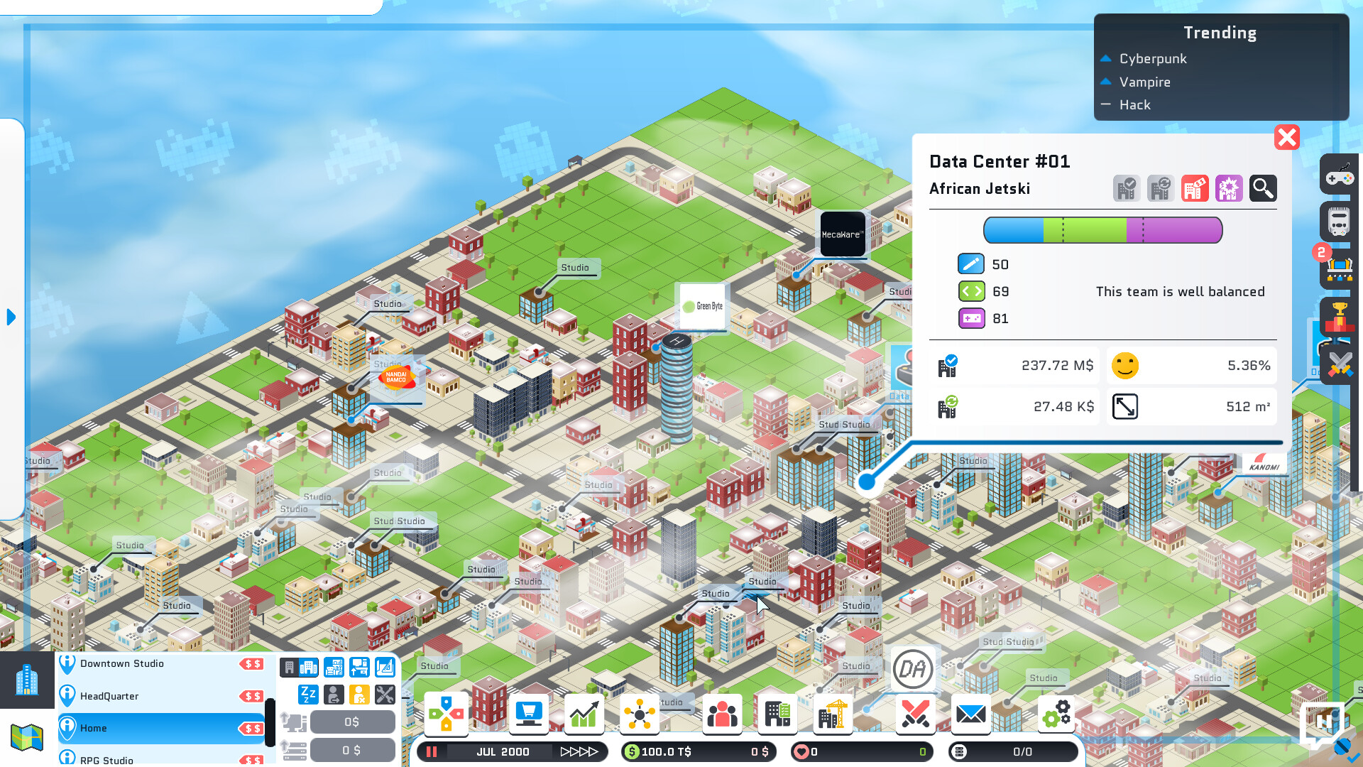 城市游戏工作室/City Game Studio: a tycoon about game dev_1