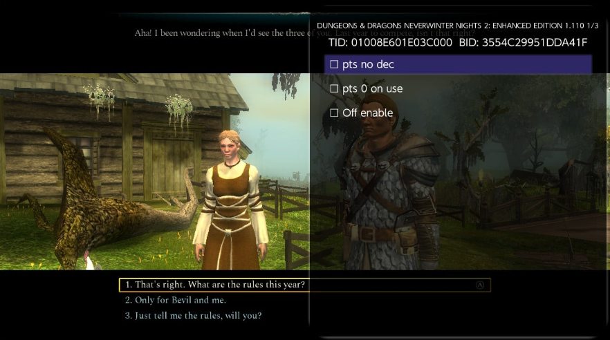 switch龙与地下城 无冬之夜2 增强版 Dungeons & Dragons 金手指