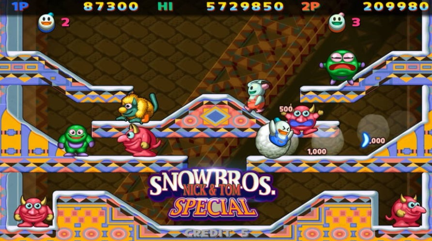 switch雪人兄弟特别版 Snow Bros. Special 金手指+1.1.1