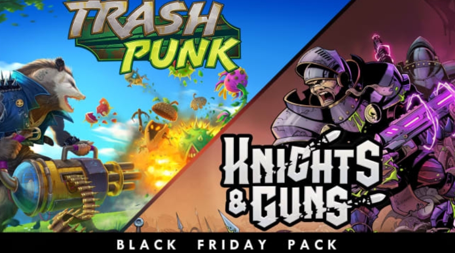 二合一游戏 垃圾朋克&骑士与枪支 2 in 1 Trash Punk_0