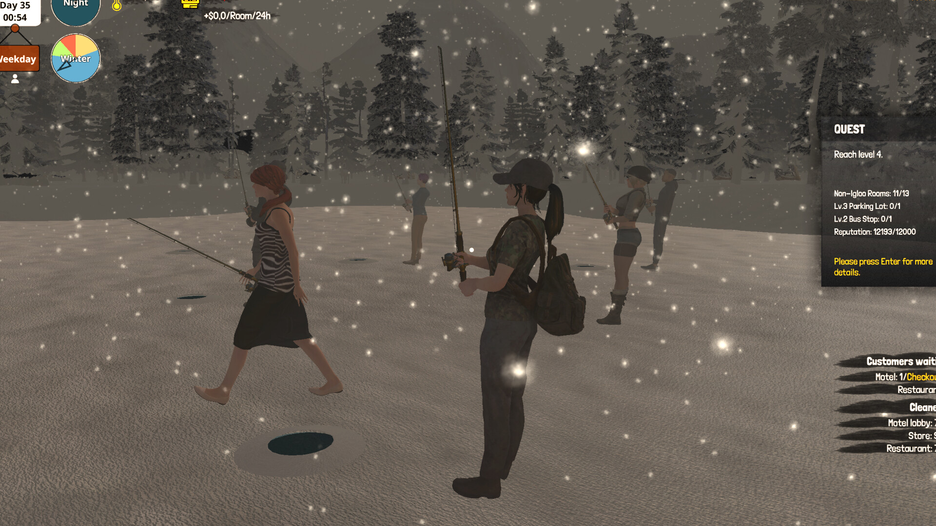 北极汽车旅馆模拟器/Arctic Motel Simulator_0