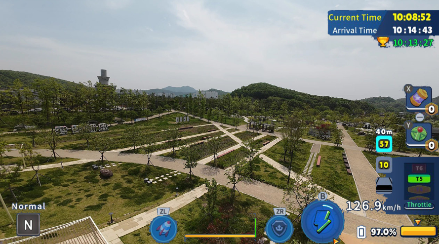 韩国无人机飞行游览 安养市 Korean Drone Flying Tour_1