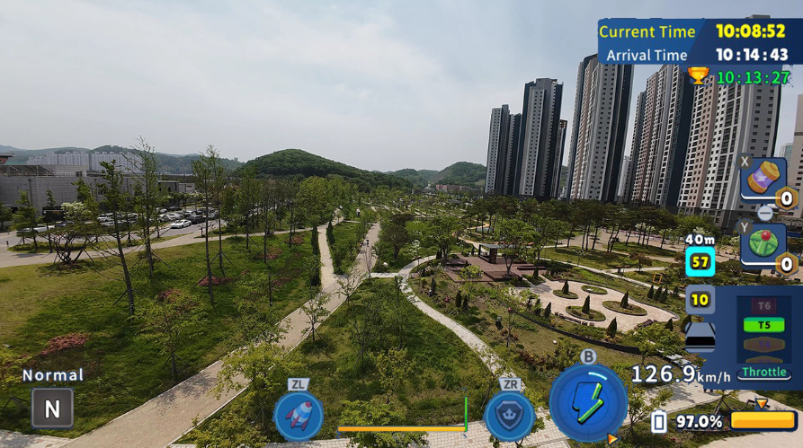 韩国无人机飞行游览 安养市 Korean Drone Flying Tour_0