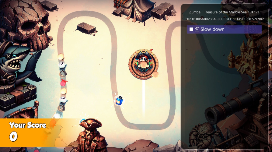 《祖玛 大理石海的宝藏 Zumba – Treasure of the Marble Sea》Switch金手指下载 – 含1.0