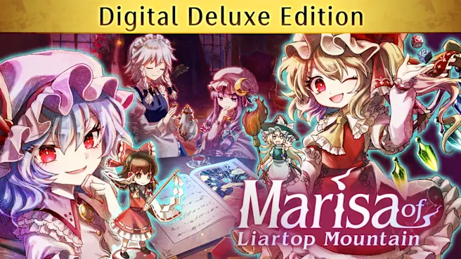 《胡言山的魔理沙 Marisa of Liartop Mountain》Switch港版金手指下载 – 含1.0.2