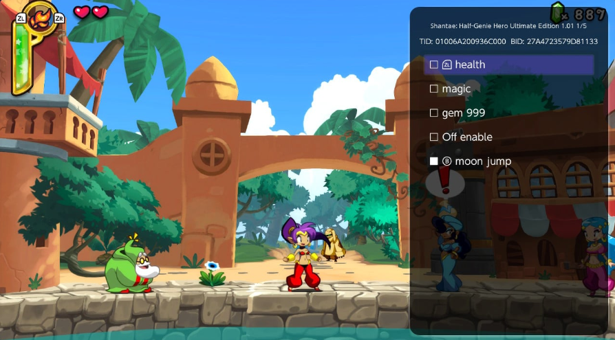 《桑塔：半精灵英雄终极版 Shantae：Half-Genie Hero》Switch美版金手指下载 – 含1.01