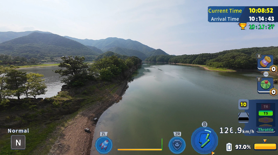 韩国无人机飞行游览 芙沼潭岳 Korean Drone Flying Tour_1