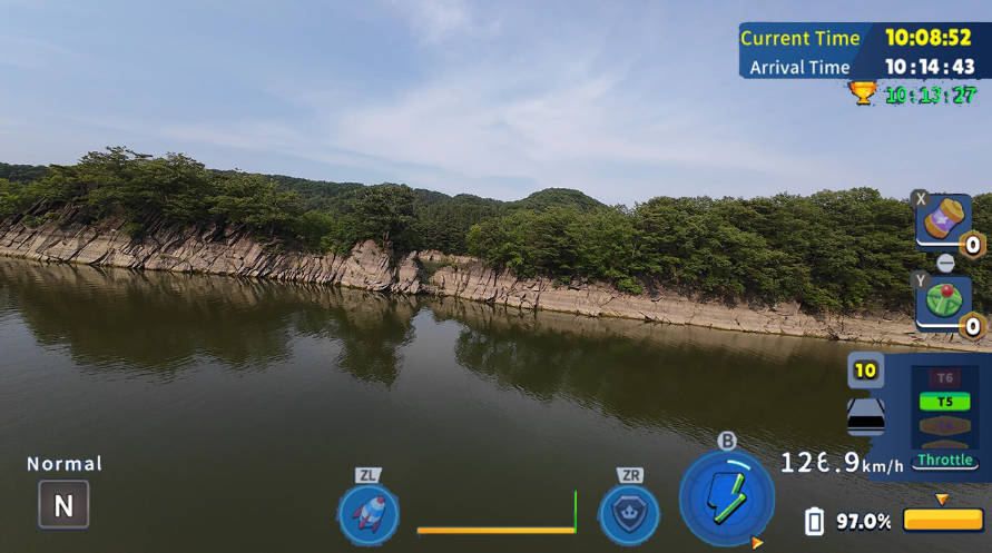 韩国无人机飞行游览 芙沼潭岳 Korean Drone Flying Tour_0