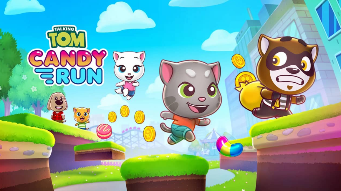 汤姆猫糖果跑酷 Talking Tom Candy Run_0