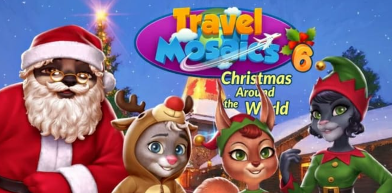 旅行马赛克6:圣诞环游世界 Travel Mosaics 6: Christmas Around the World_0
